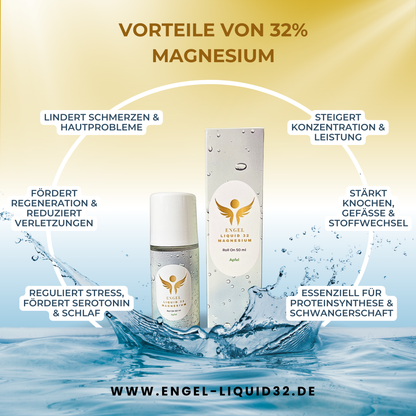 Engel Liquid 32 Magnesium Apfel 50 ml