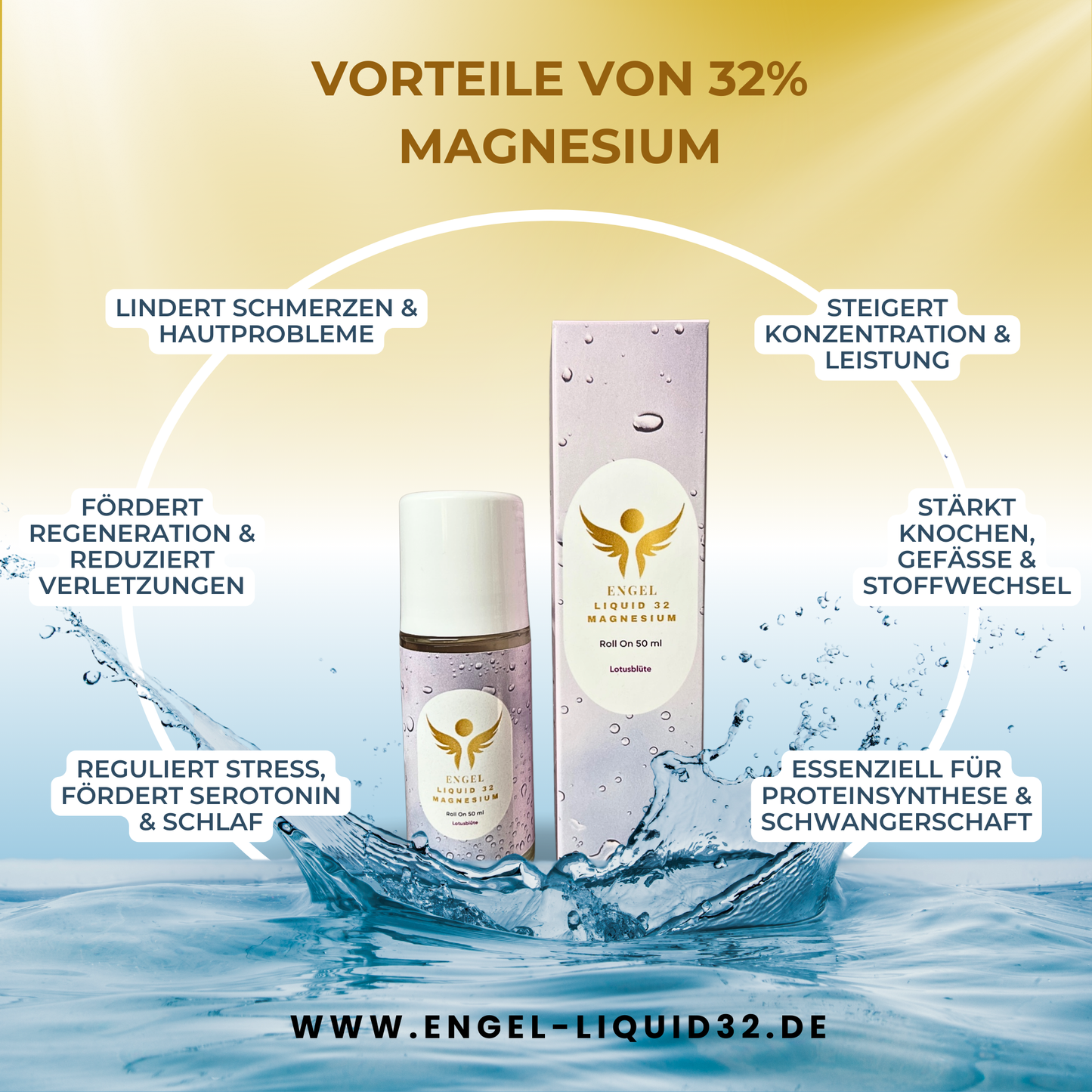 Engel Liquid 32 Magnesium Lotusblüte 50 ml
